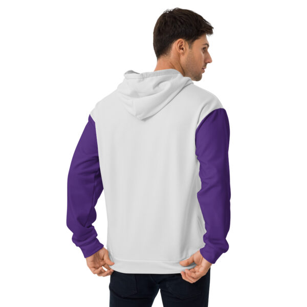 Two Tone Northwestern Unisex Hoodie - Image 2