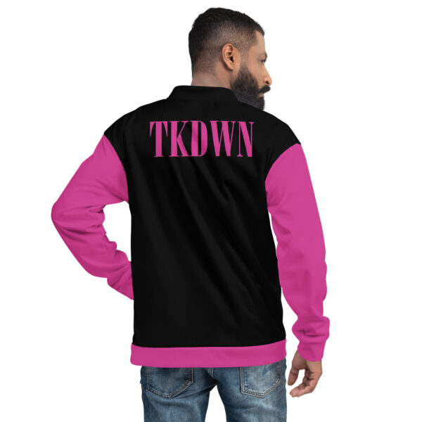 2 TKDWN Unisex Bomber Jacket - Image 2