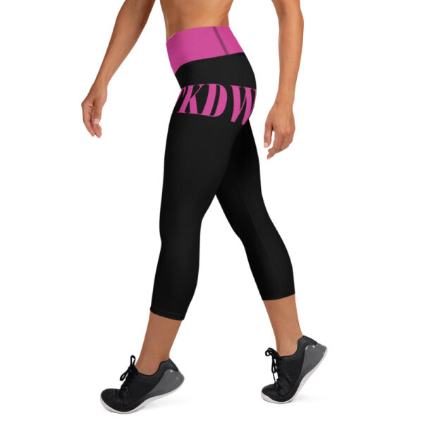 TKDWN Yoga Capri Leggings - Image 2