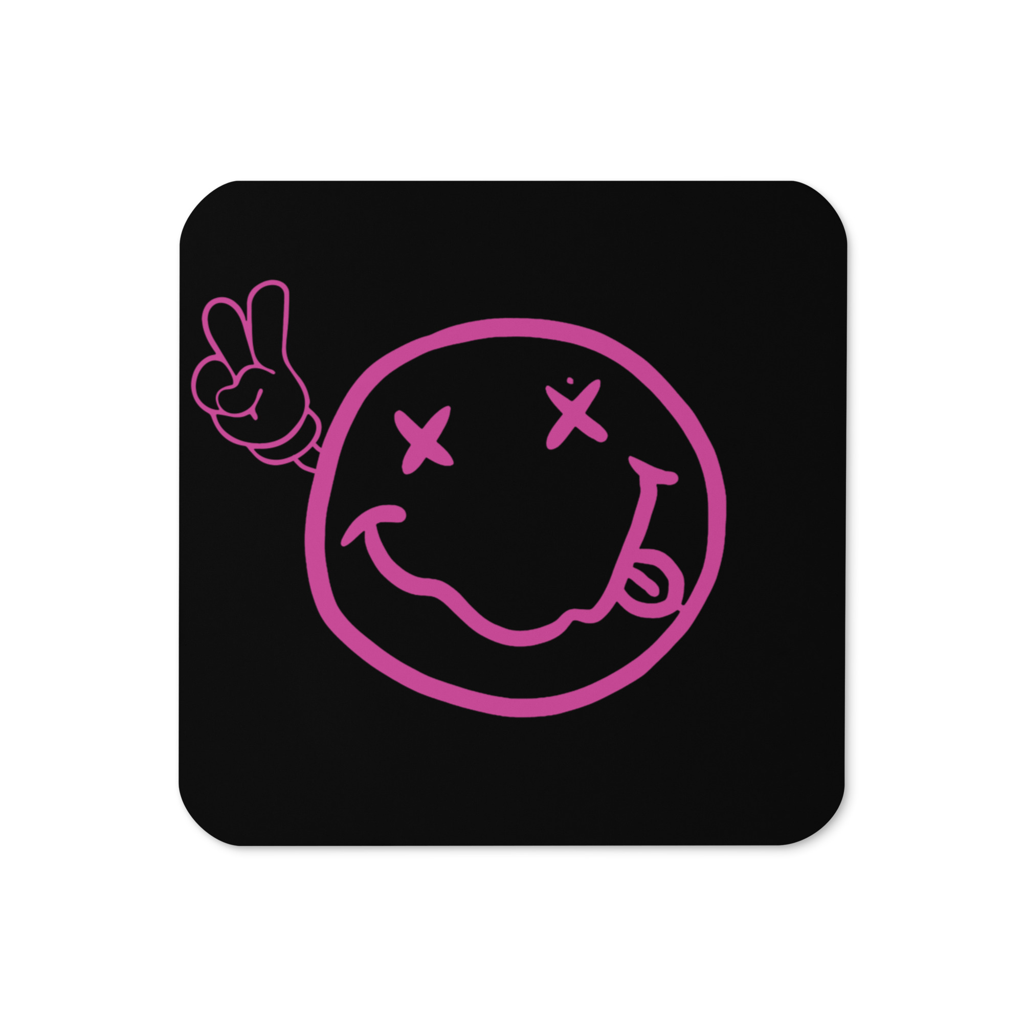 Smile Cork-back coaster