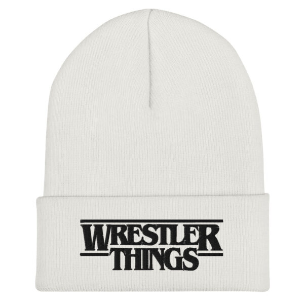 Wrestler Things Cuffed Beanie