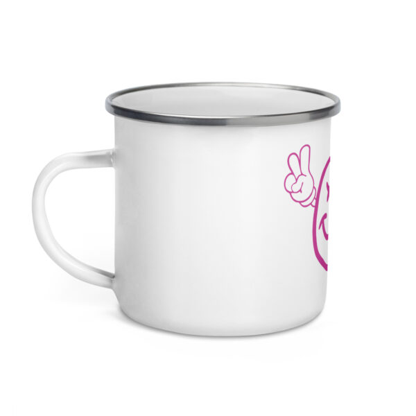 Smile Enamel Mug - Image 3