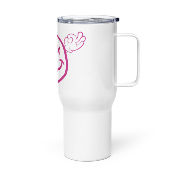 College "3" Travel mug with a handle - Image 3