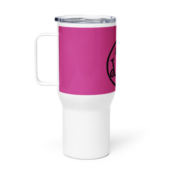 College 3 Travel mug with a handle - Image 2