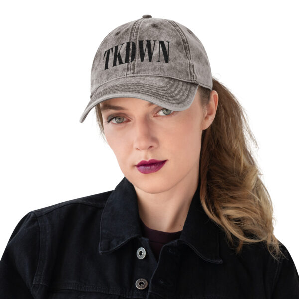 TKDWN Vintage Cotton Twill Cap