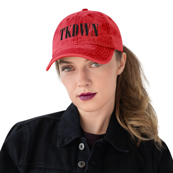 TKDWN Vintage Cotton Twill Cap - Image 2