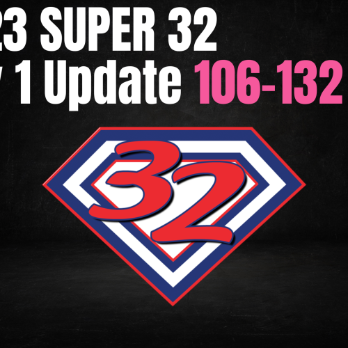 2023 Super 32 Day 1 Updates: 106-132